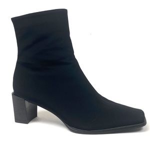 Stuart Weitzman Black Ankle Boots